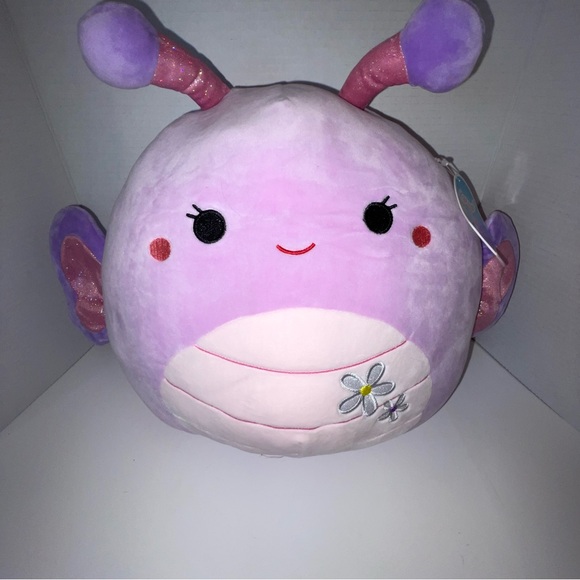 Brenda the Purple Butterfly 12 inch Squishmallow Stuffed Animal Toy - Picture 1 of 9